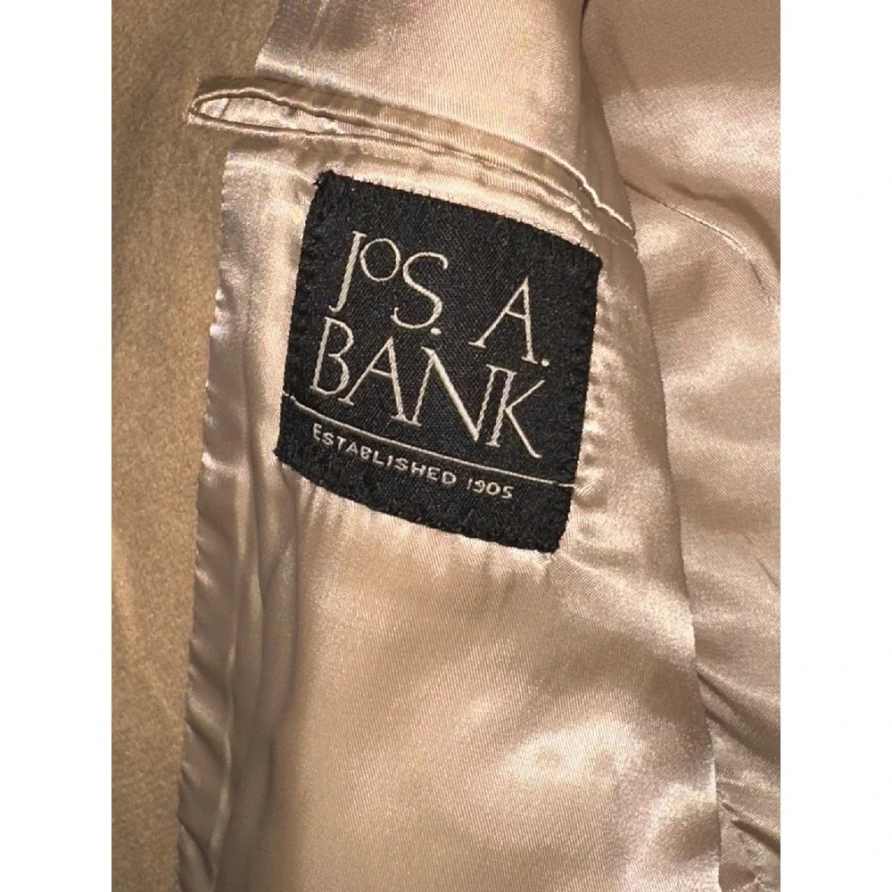 Jos. A Bank 100% Camel Hair Blazer Sports‎ Jacket Size 41R Dressy